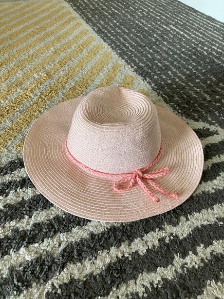 Trblietavý slamený klobúk 122/128, h&m,122