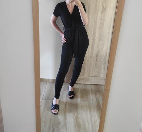 Čierny dlhý overal, gate,s / xs