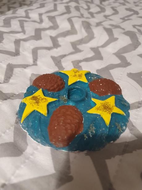 Vianočný svietnik - hand made - 7 cm, 