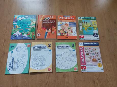 Pracovné zošity predškolák, 