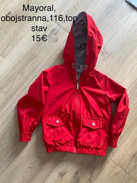 Prechodná/ tenká obojstranna bunda mayoral, mayoral,116