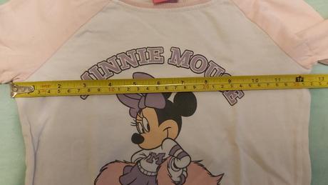 Tričko minnie fialové 104, disney,104