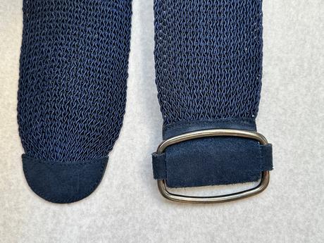 Široký pletený opasok,