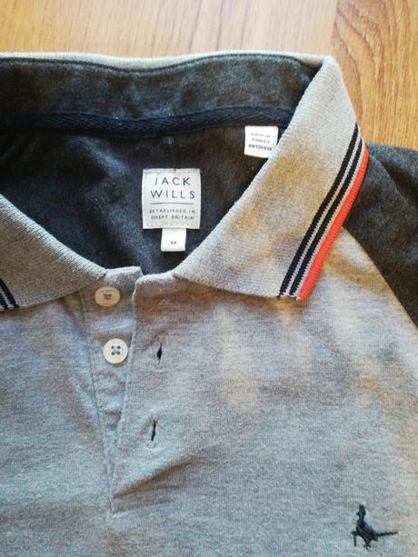 1x oblečené pólo tričko jack wills, m