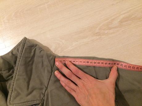 Nenoseny znackovy kabat/bunda "nf", m
