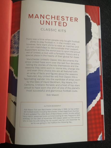 Kniha manchester united história futbalové dresy, 