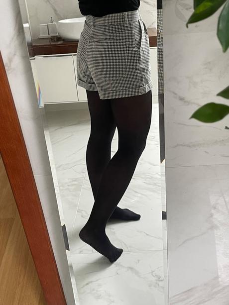 Zara kárované kraťasy, zara,xs