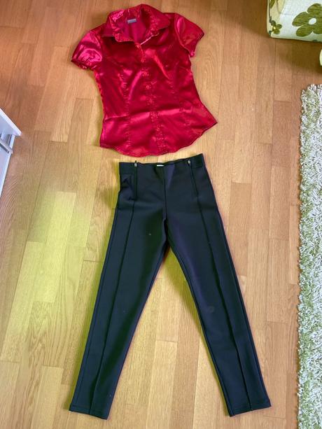 Zara nohavice a blúza pietro filipi, zara,164