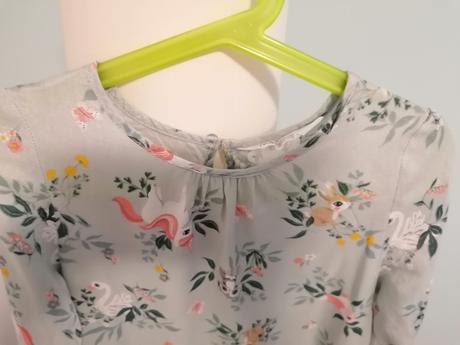 Krásne šatičky s motívom zvieratiek, h&m,128