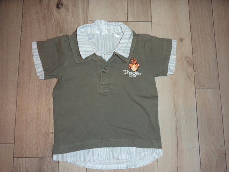 Tričko košela pre fešáka, h&m,86