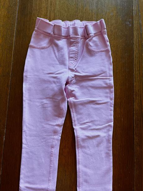 Mäkučké teplejšie pohodlné jegginsy, h&m,122