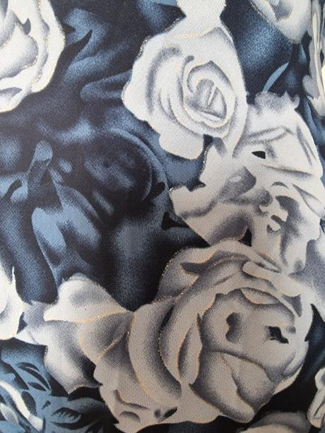 Modré letné šaty, 42