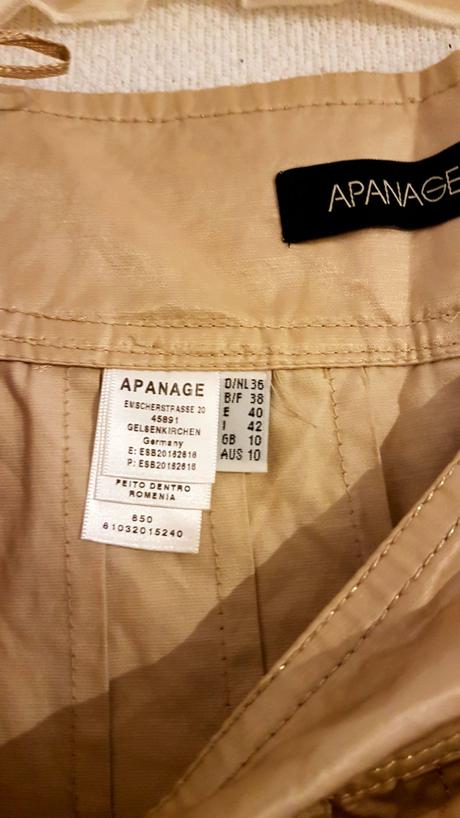 Zlatá sukňa a top 36, 34, s