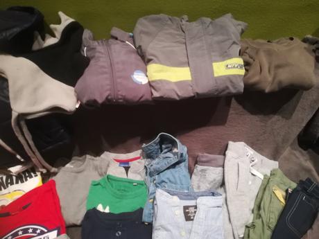 Balík oblečenia pre chlapca 110 - 116 jeseň /zima, 104–116