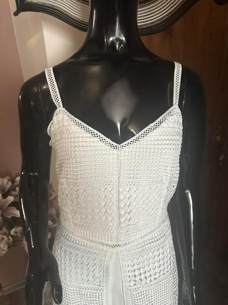 Overal s kraťasmi a dlhou háčkovanou sukňou guess, guess,l / m