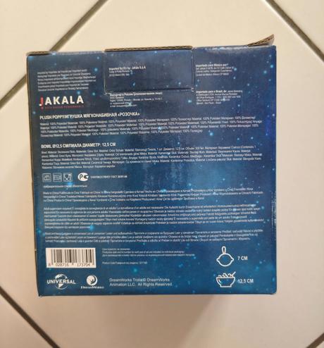 Trolls, miska + plyšová hračka, 