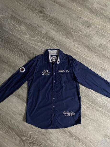 Modrá košeľa vel. m, m