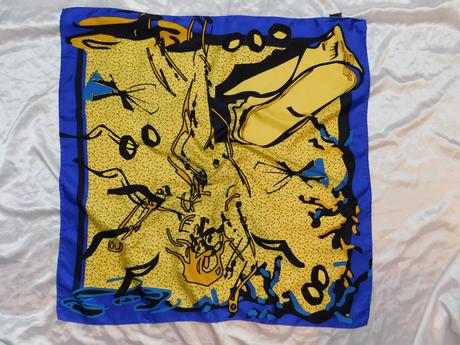 Art collection kvalitná luxusna hodvabna šatka, xl