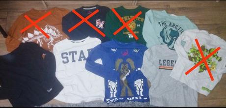 Chlapčenské tričká 134/140, h&m,134