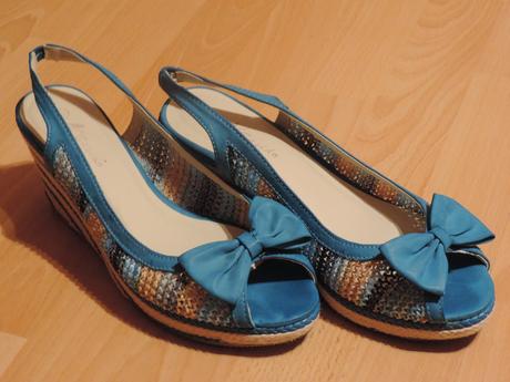 Sandálky na platforme, 39