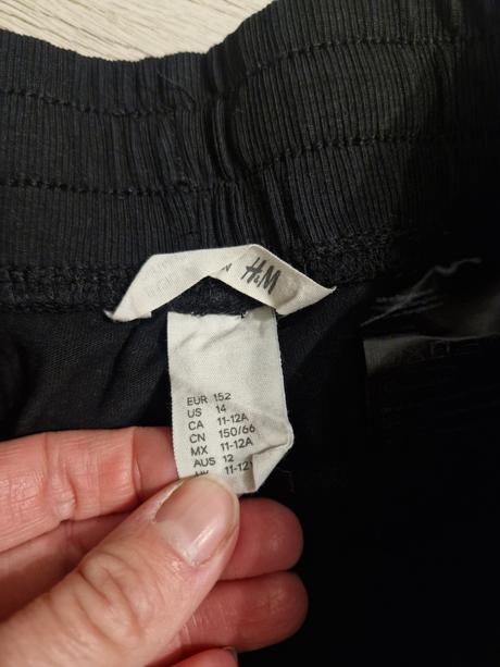Tepláky, h&m,152