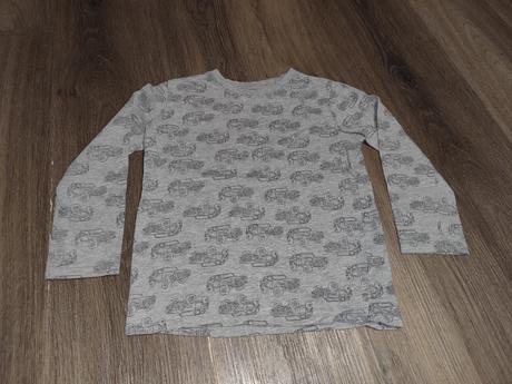 3x tričká s dlhým rukávom pre chlapca, fox & bunny,116