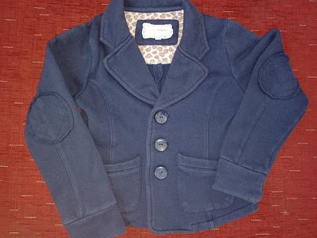 Modré sako mikina, charles vögele,128