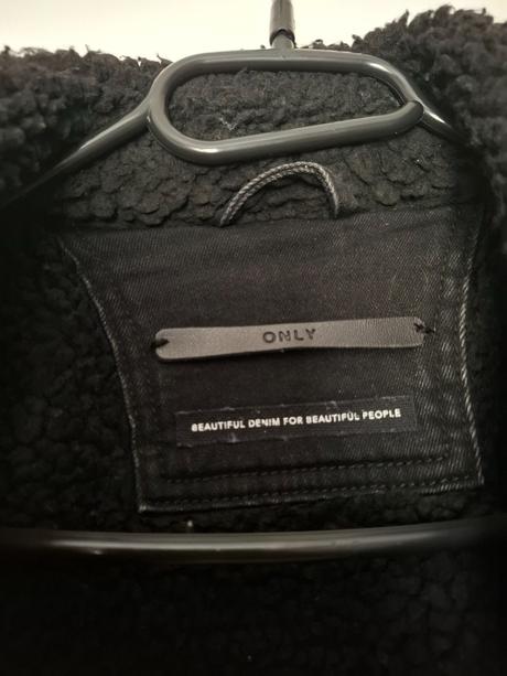 Zateplená riflová bunda, only,36