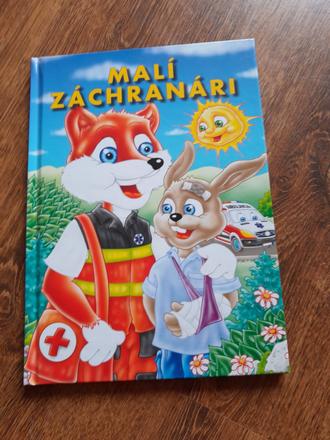 Detská kniha malí záchranari,