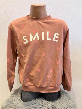 Dievčenská bodkovaná mikina s nápisom, h&m,122