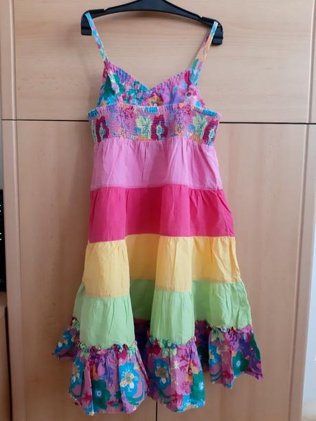 Dievčenské letné šaty, 128