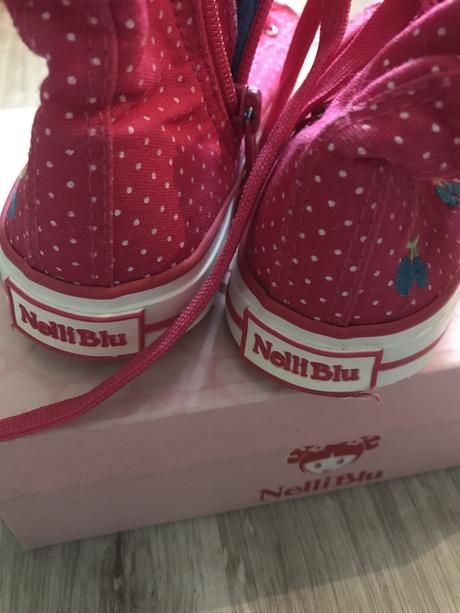 Tenisky platenky vysoke,slivka/29, nelli blu,29