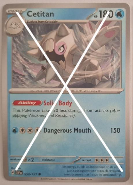 Pokémon karty "surging spark's" (2), 