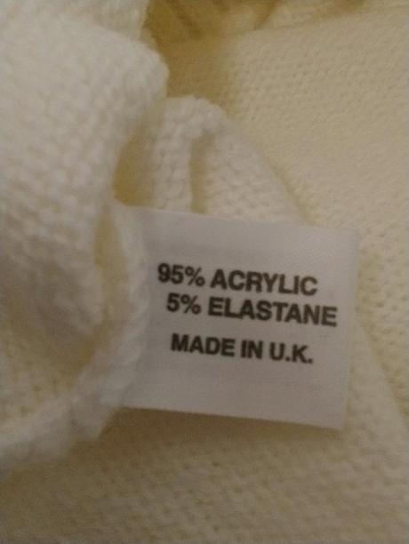 Dámsky elastický maslový acrylový sveter, impulse, xl