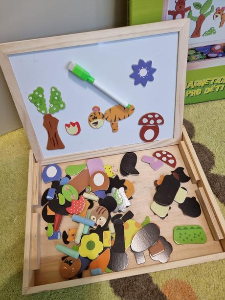 Tabulka magneticka + kreslenie, 