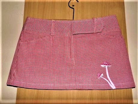 Pepitová mini suknička, kenvelo,s