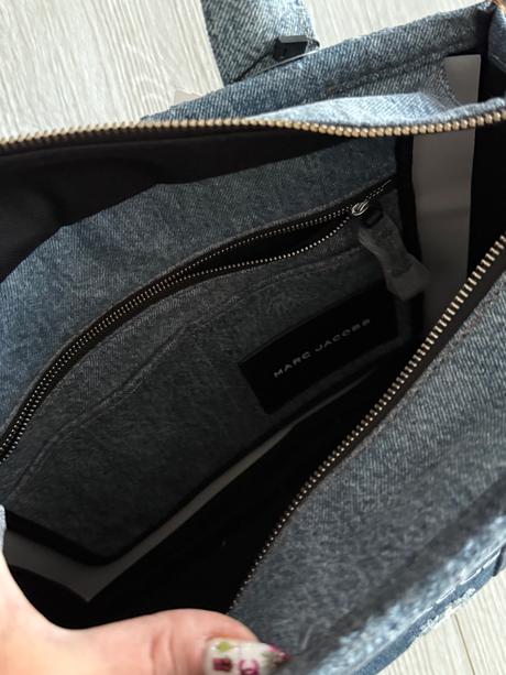 Denim taška marc jacobs, marc jacobs
