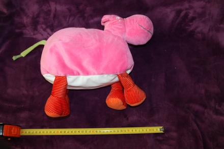 Plyšový hroch ikea, 