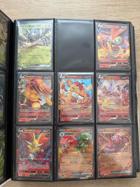 Original pokemon karty (hity, v, holo energie), 