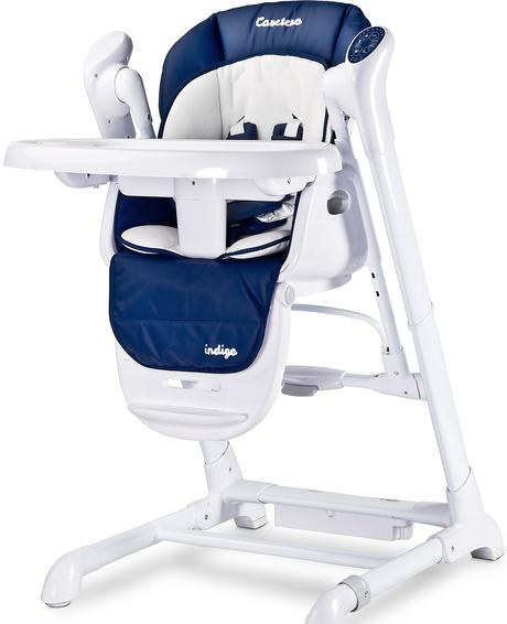 Detská jedálenská stolička 2v1 mint,