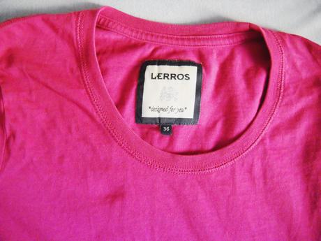 Fialovo cyklaménové tričko, s