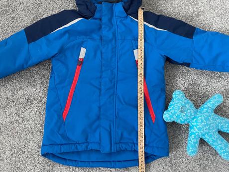 H&m bunda lyžiarska s kapucňou reflex.prvky 92, h&m,92