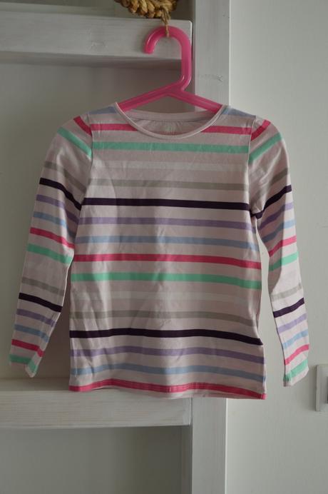 Pásikavé tričko 110/116, h&m,110