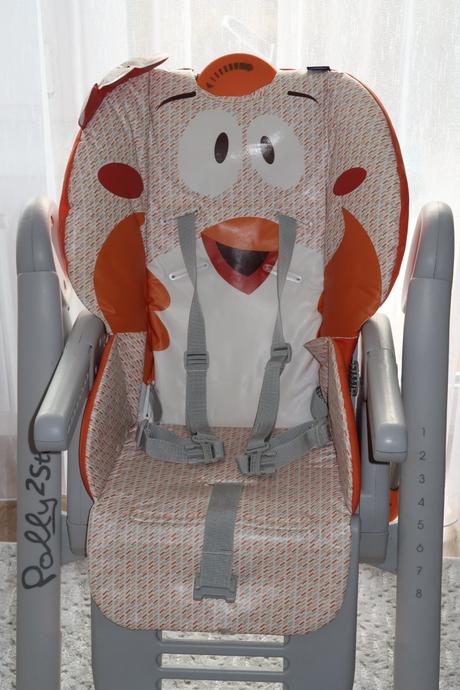 Detská polohovateľná jedálenská stolička chicco, chicco