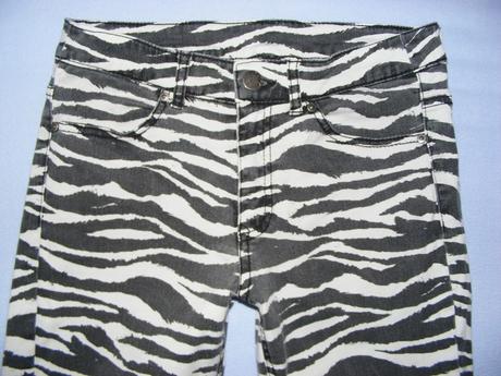 Slim nohavice - rifle h&m - xs/s, h&m,xs