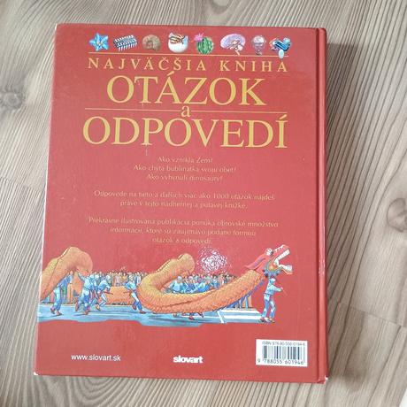 Kniha najväčšia kniha otázok a odpovedi veľmi dobr,