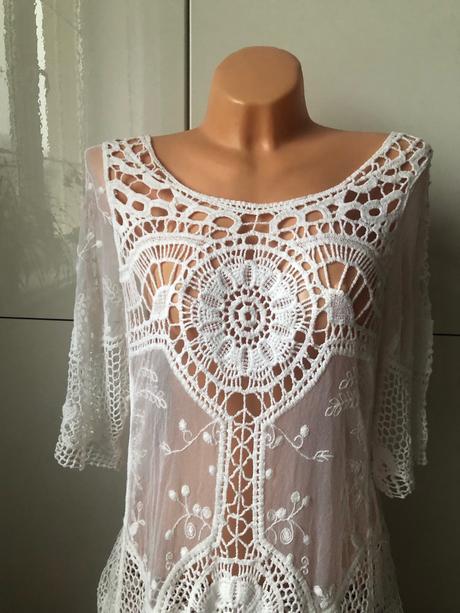 Krásny luxusné šaty na plavky uni, m