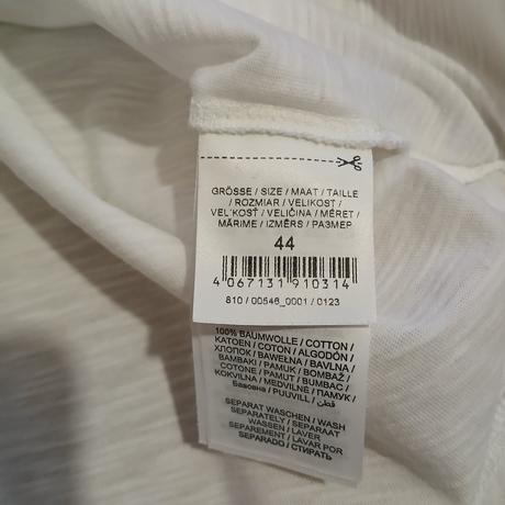 Biele elegantné tričko, xl