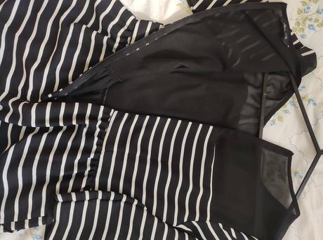 Áčkové pásikové šaty xs/s, house,xs