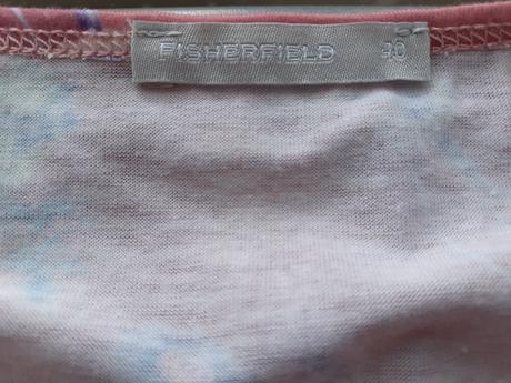 Bledoružové dámske tričko s kvetmi, new yorker,l